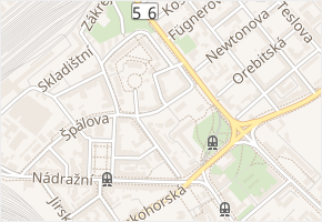 Na Liškovci v obci Ostrava - mapa ulice
