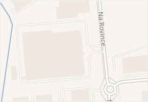 Na Rovince v obci Ostrava - mapa ulice