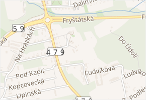 Na Štěpnici v obci Ostrava - mapa ulice