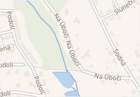 Na Úbočí v obci Ostrava - mapa ulice