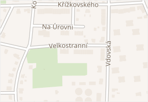 Na Úrovni v obci Ostrava - mapa ulice