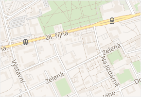 Na Zapadlém v obci Ostrava - mapa ulice