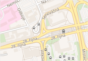 náměstí Republiky v obci Ostrava - mapa ulice