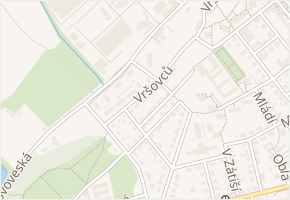 Náprstkova v obci Ostrava - mapa ulice