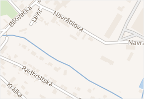 Navrátilova v obci Ostrava - mapa ulice