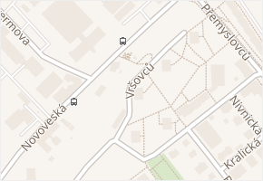 Novoveská v obci Ostrava - mapa ulice
