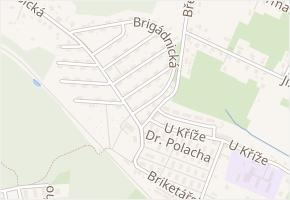 Ochmanova v obci Ostrava - mapa ulice