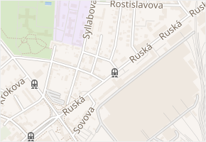 Pasteurova v obci Ostrava - mapa ulice