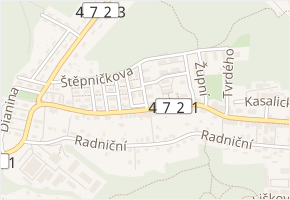 Pavelská v obci Ostrava - mapa ulice