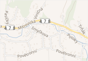 Pepřicova v obci Ostrava - mapa ulice