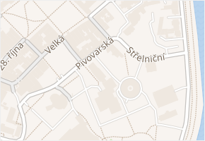 Pivovarská v obci Ostrava - mapa ulice