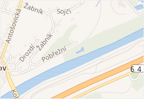 Pobřežní v obci Ostrava - mapa ulice