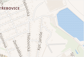 Pod Výhonem v obci Ostrava - mapa ulice