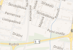 Podzemní v obci Ostrava - mapa ulice