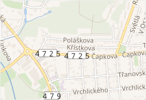 Poláškova v obci Ostrava - mapa ulice