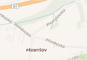 Přemyšovská v obci Ostrava - mapa ulice