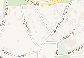 Příbramská v obci Ostrava - mapa ulice