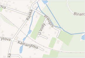 Příkopní v obci Ostrava - mapa ulice