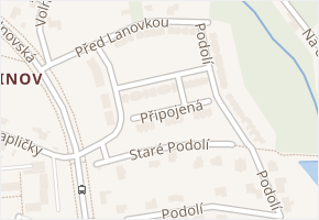 Připojená v obci Ostrava - mapa ulice