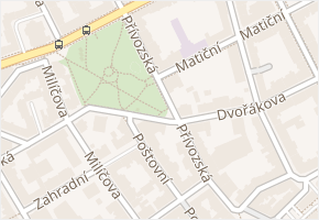 Přívozská v obci Ostrava - mapa ulice
