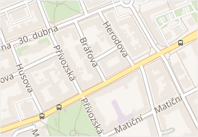 Prokešovo náměstí v obci Ostrava - mapa ulice