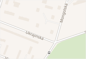 Řecká v obci Ostrava - mapa ulice