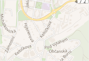 Rundova v obci Ostrava - mapa ulice
