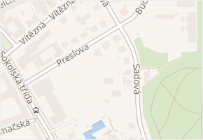 Sadová v obci Ostrava - mapa ulice