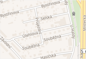 Selská v obci Ostrava - mapa ulice