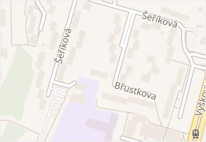 Šeříková v obci Ostrava - mapa ulice