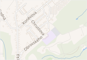 Sionkova v obci Ostrava - mapa ulice