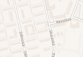 Skautská v obci Ostrava - mapa ulice