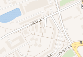Sládkova v obci Ostrava - mapa ulice