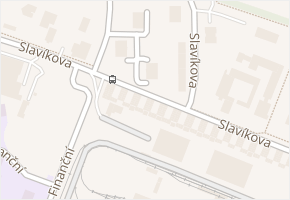 Slavíkova v obci Ostrava - mapa ulice