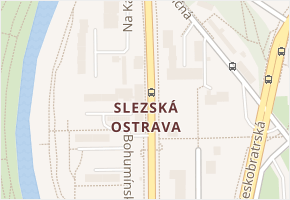 Slezská Ostrava v obci Ostrava - mapa ulice