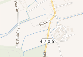 Slínová v obci Ostrava - mapa ulice