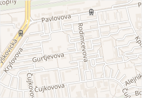 Smirnovova v obci Ostrava - mapa ulice