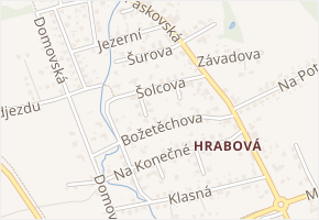 Šolcova v obci Ostrava - mapa ulice