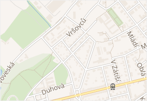 Solidarity v obci Ostrava - mapa ulice