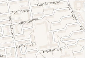 Sologubova v obci Ostrava - mapa ulice