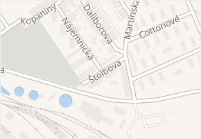 Štolbova v obci Ostrava - mapa ulice
