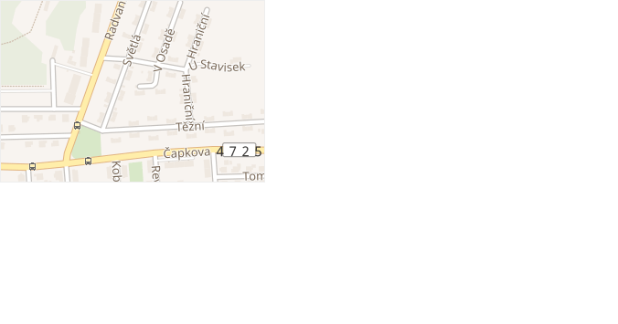 Světlá v obci Ostrava - mapa ulice