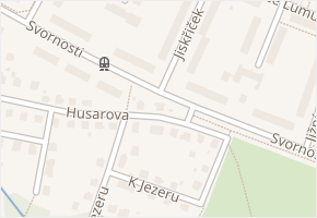 Svornosti v obci Ostrava - mapa ulice