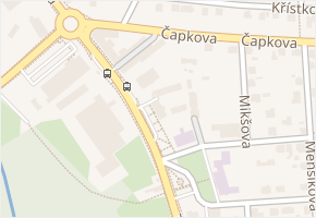 Těšínská v obci Ostrava - mapa ulice