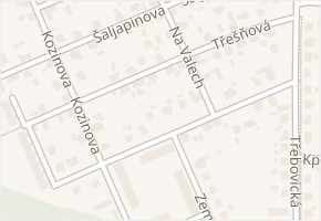 Třešňová v obci Ostrava - mapa ulice