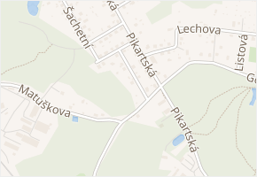 Tvardkova v obci Ostrava - mapa ulice