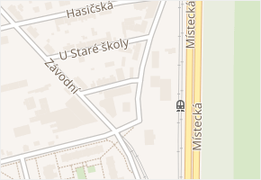 U Haldy v obci Ostrava - mapa ulice