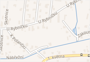 U Rybníčku v obci Ostrava - mapa ulice