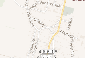 U Skály v obci Ostrava - mapa ulice