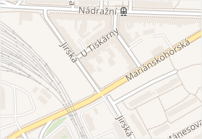U Tiskárny v obci Ostrava - mapa ulice